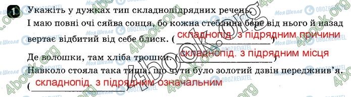 ГДЗ Українська мова 9 клас сторінка СР3 В2(1)